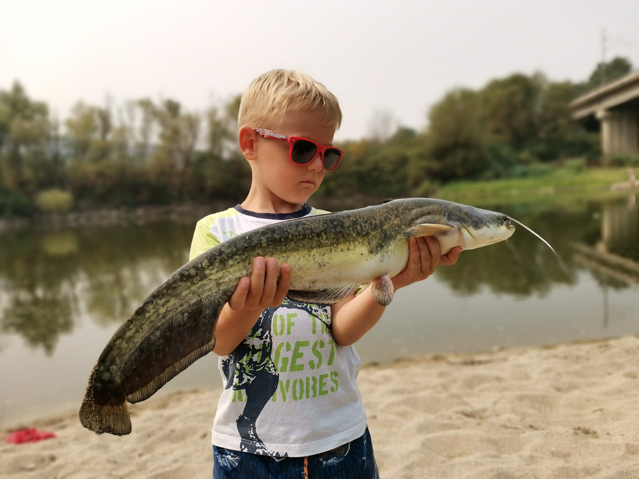 Najmlađi ribolovac Stefan